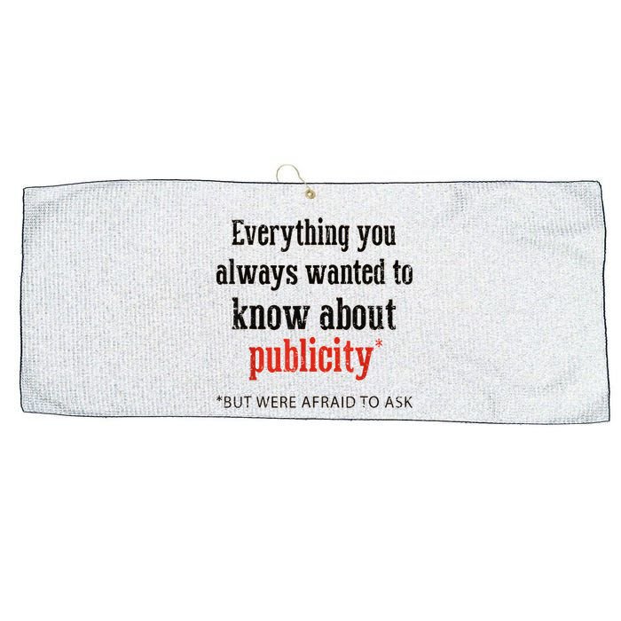 Everything You Always Wanted To Know About Publicity Large Microfiber Waffle Golf Towel