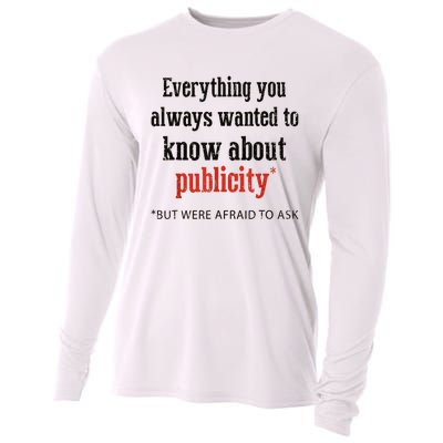 Everything You Always Wanted To Know About Publicity Cooling Performance Long Sleeve Crew