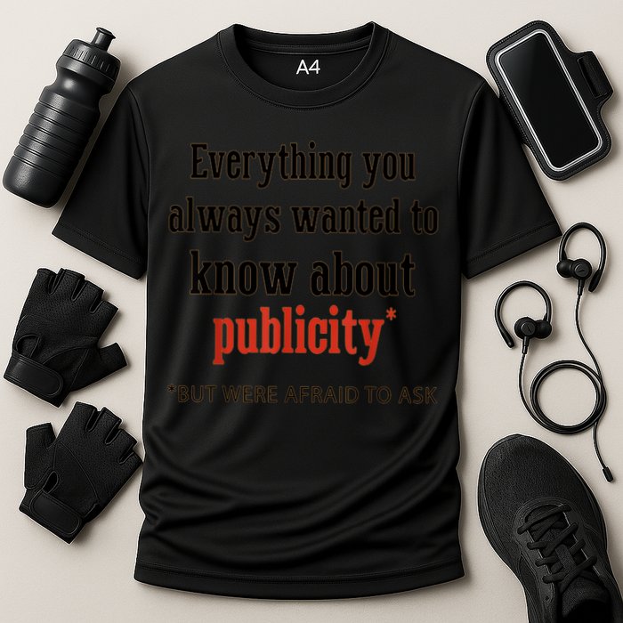 Everything You Always Wanted To Know About Publicity Cooling Performance Crew T-Shirt
