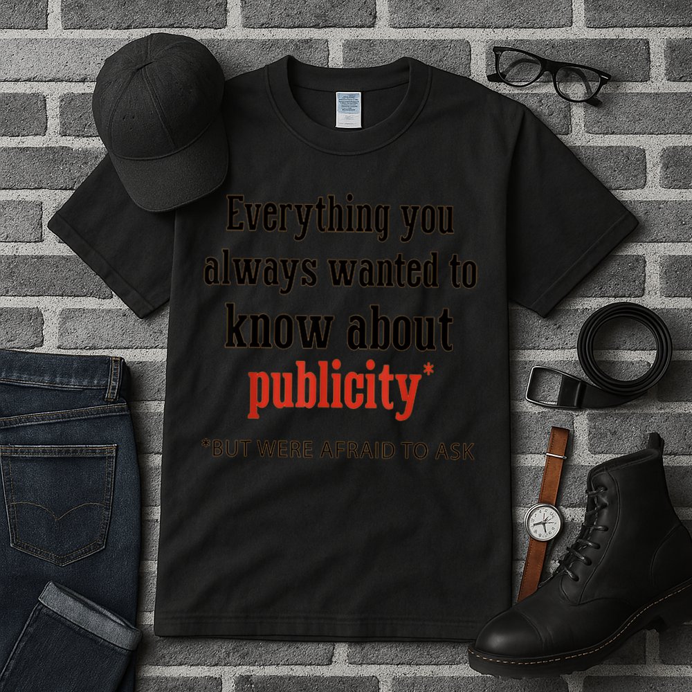 Everything You Always Wanted To Know About Publicity Tall T-Shirt