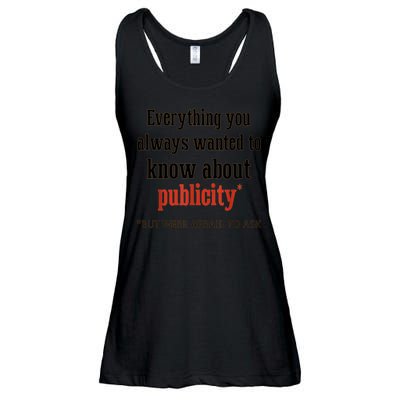 Everything You Always Wanted To Know About Publicity Ladies Essential Flowy Tank