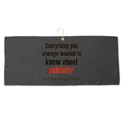 Everything You Always Wanted To Know About Publicity Large Microfiber Waffle Golf Towel