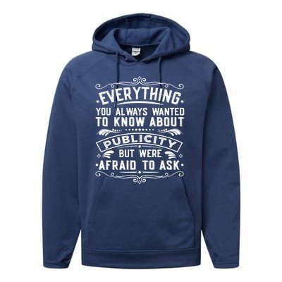 Everything You Always Wanted To Know About Publicity Vintage Performance Fleece Hoodie