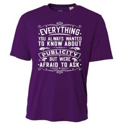 Everything You Always Wanted To Know About Publicity Vintage Cooling Performance Crew T-Shirt