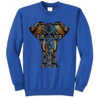 Elephant Yoga Animal Print Art Tee Cool Gift Sweatshirt