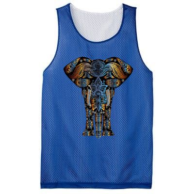 Elephant Yoga Animal Print Art Tee Cool Gift Mesh Reversible Basketball Jersey Tank