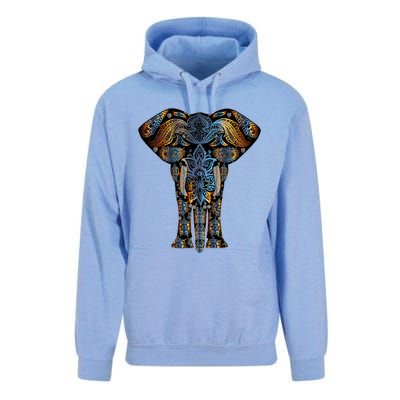 Elephant Yoga Animal Print Art Tee Cool Gift Unisex Surf Hoodie