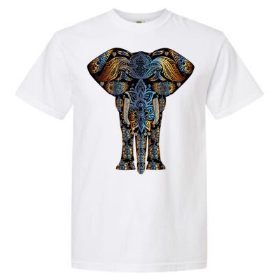 Elephant Yoga Animal Print Art Tee Cool Gift Garment-Dyed Heavyweight T-Shirt