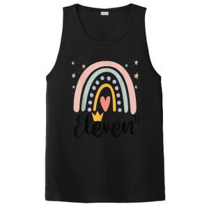 Eleven Year Birthday Rainbow Party Family 11 Year Old PosiCharge Competitor Tank