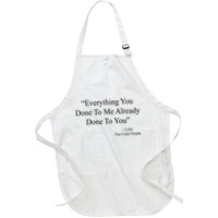 Everything You Done To Me Celie The Purple Color Quote Apron