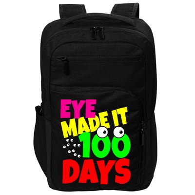 Eye Made It 100 Days Of school Impact Tech Backpack