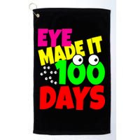 Eye Made It 100 Days Of school Golf Towel