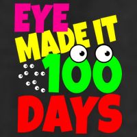 Eye Made It 100 Days Of school Golf Towel