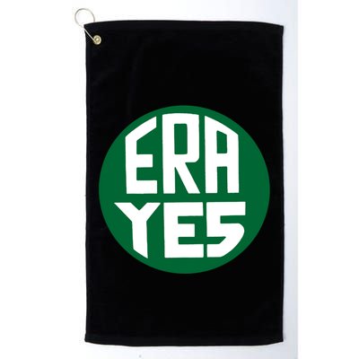 Era Yes Equal Rights Adt Gift Vintage Feminist Gift Golf Towel