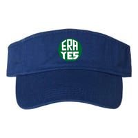 Era Yes Equal Rights Adt Gift Vintage Feminist Gift Valucap Bio-Washed Visor