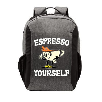 Espresso Yourself Funny Coffee Lover Vector Backpack