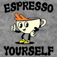 Espresso Yourself Funny Coffee Lover Toddler Hoodie