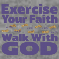 Exercise Your Faith Walk With God Christian Sustainable Beanie