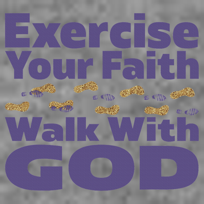 Exercise Your Faith Walk With God Christian Sustainable Beanie