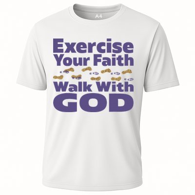 Exercise Your Faith Walk With God Christian Performance Shirt