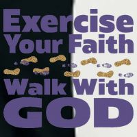 Exercise Your Faith Walk With God Christian Infant Baby Jersey Bodysuit