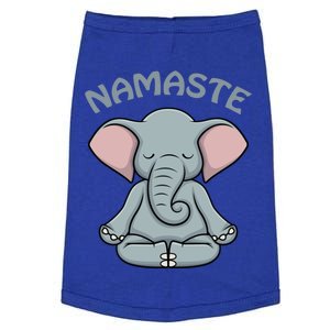 Elephant Yoga Funny Gift Funny Elephant Namaste Hatha Yoga Great Gift Doggie Tank