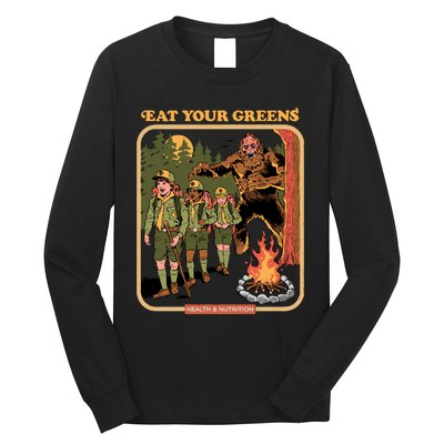 Eat Your Greens Long Sleeve Shirt