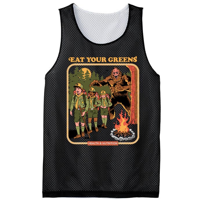 Eat Your Greens Mesh Reversible Basketball Jersey Tank