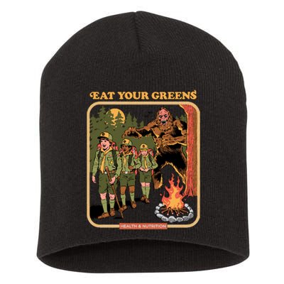 Eat Your Greens Short Acrylic Beanie