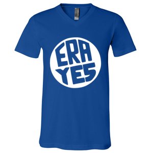 Era Yes Gift Retro Equal Rights Adt Funny Gift V-Neck T-Shirt