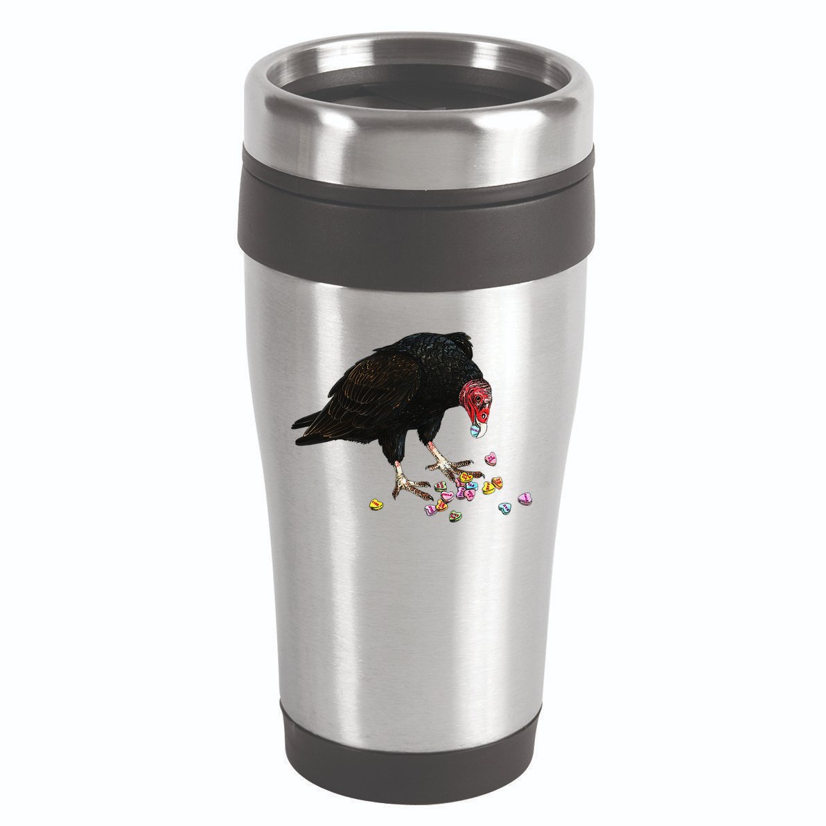 Eat Your Heart Out Turkey Vulture Snack Attack 16oz Travel Tumbler