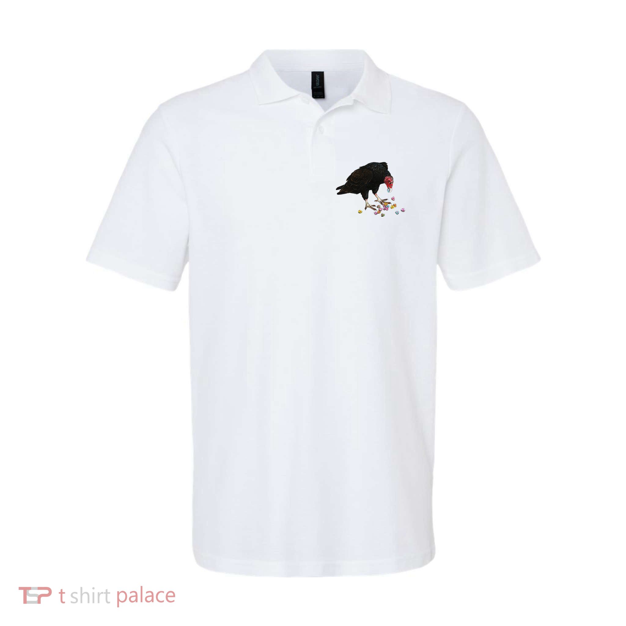 Eat Your Heart Out Turkey Vulture Snack Attack Polo
