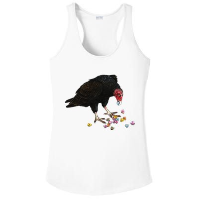 Eat Your Heart Out Turkey Vulture Snack Attack Ladies PosiCharge Competitor Racerback Tank