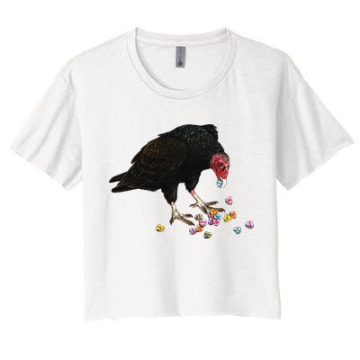 Eat Your Heart Out Turkey Vulture Snack Attack Crop Top