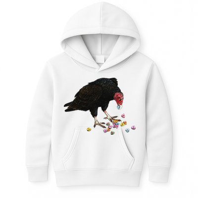 Eat Your Heart Out Turkey Vulture Snack Attack Kids Hoodie
