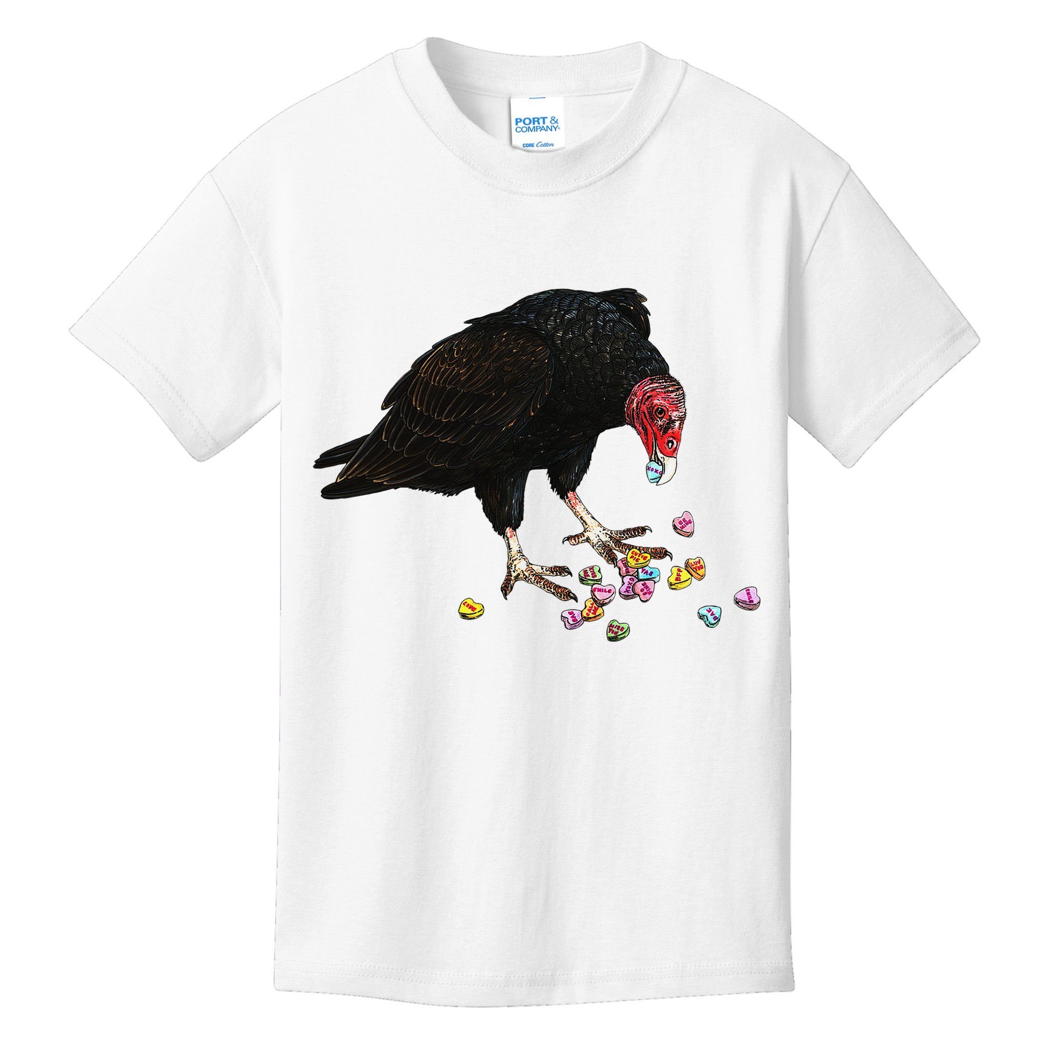 Eat Your Heart Out Turkey Vulture Snack Attack Kids T-Shirt