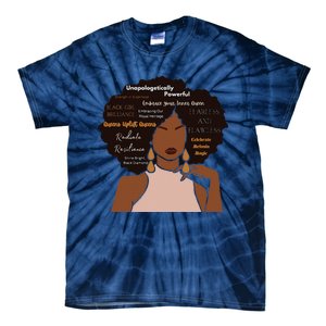 Embrace Your Inner Queen Black Girl Brilliance Tie-Dye T-Shirt