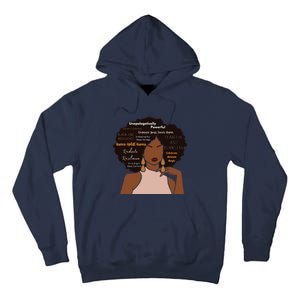 Embrace Your Inner Queen Black Girl Brilliance Tall Hoodie