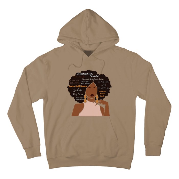 Embrace Your Inner Queen Black Girl Brilliance Hoodie