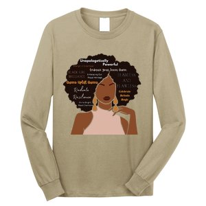 Embrace Your Inner Queen Black Girl Brilliance Long Sleeve Shirt