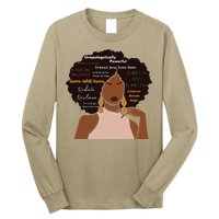 Embrace Your Inner Queen Black Girl Brilliance Long Sleeve Shirt