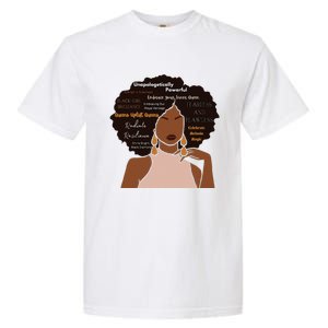 Embrace Your Inner Queen Black Girl Brilliance Garment-Dyed Heavyweight T-Shirt