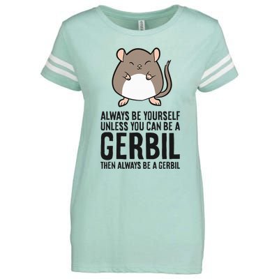 Embrace Your Inner Gerbil Unleash Your True Potential Enza Ladies Jersey Football T-Shirt