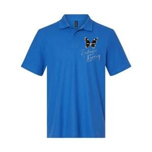 Embrace Your Journey Tal Health Awareness Month Cute Gift Softstyle Adult Sport Polo