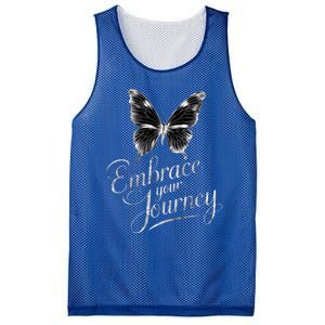 Embrace Your Journey Tal Health Awareness Month Cute Gift Mesh Reversible Basketball Jersey Tank