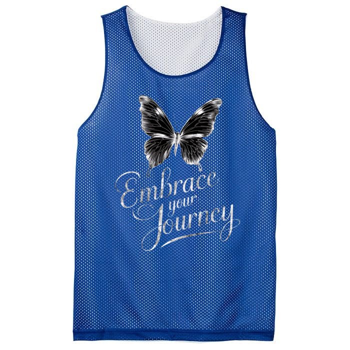 Embrace Your Journey Tal Health Awareness Month Cute Gift Mesh Reversible Basketball Jersey Tank