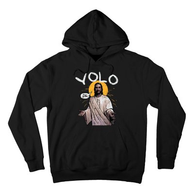 Easter Yolo Jk Jesus Funny Religious Christian Hoodie