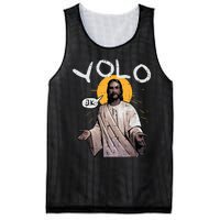 Easter Yolo Jk Jesus Funny Religious Christian Mesh Reversible Basketball Jersey Tank