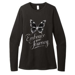 Embrace Your Journey Tal Health Awareness Month Gift Womens CVC Long Sleeve Shirt