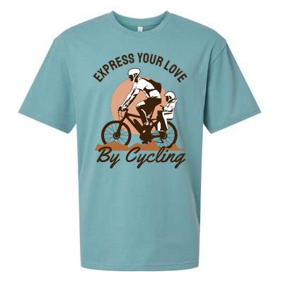 Express Your Love By Cycling Sueded Cloud Jersey T-Shirt